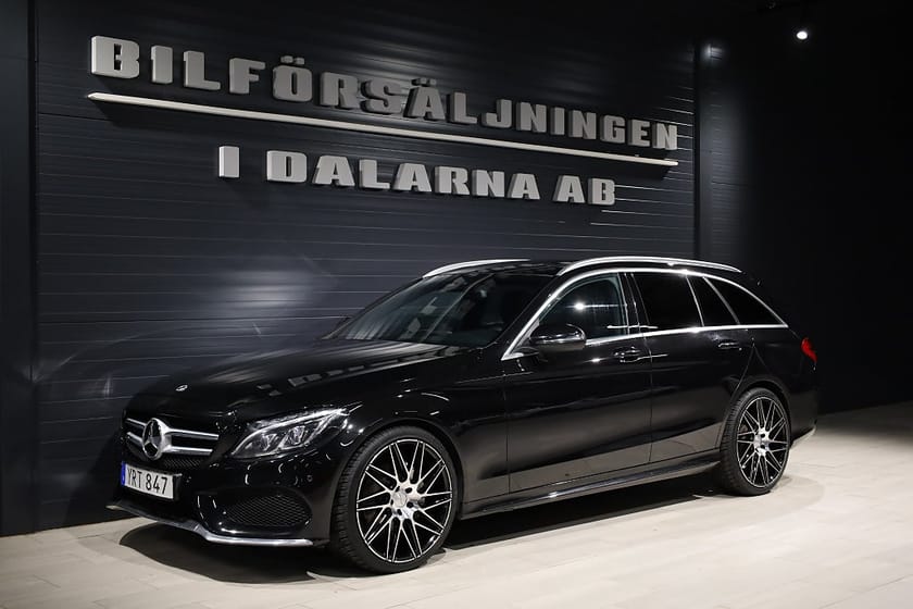 Bild 1 av Mercedes-Benz C 220 T d 4MATIC 4M AMG Pano/Burmester/Värmare/Drag