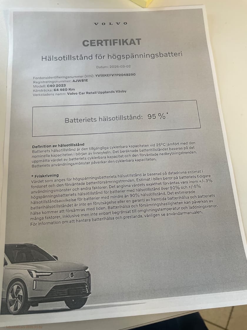 Bild 3 av Volvo C40 Recharge Single Motor Plus / Dragkrok (SELEKT)