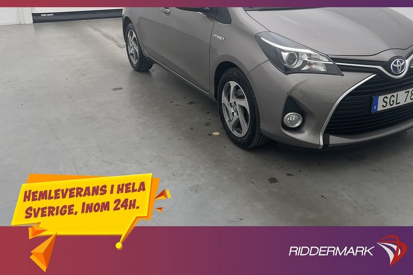 Bild 3 av Toyota Yaris Hybrid Active Kamera Låg-Årsskatt 0,33L/mil