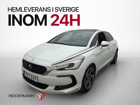 DS 5 BlueHDi 181hk Panorama Värmare HUD Massage Skinn Drag