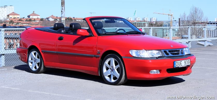 Bild 1 av Saab 9-3 Cabriolet 2.0T Cab 205hk Skinn
