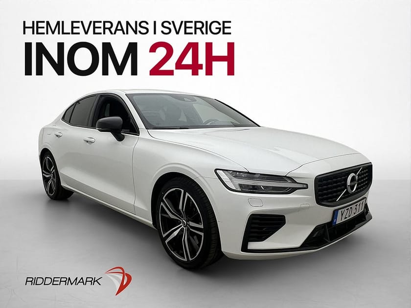 Bild 1 av Volvo S60 T8 AWD R-Design H/K Pano Kamera Navi BLIS Carplay