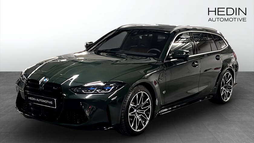 Bild 1 av BMW M3 Competition Touring xDrive Brewster Green / H&K / Laser