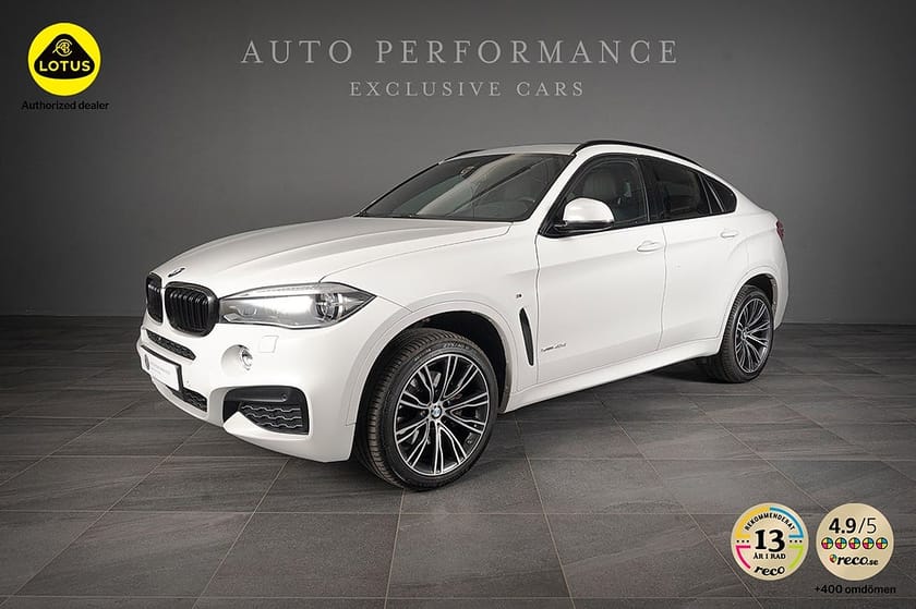 Bild 1 av BMW X6 xDrive40d 313hk M-Sport / Hemleverans /
