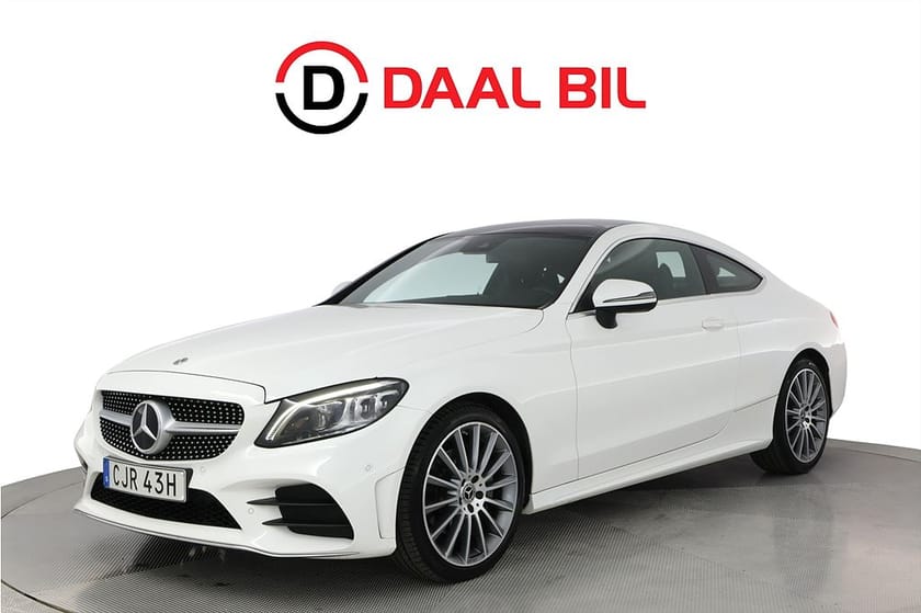 Bild 1 av Mercedes-Benz C 220 d 4MATIC Coupé 4M 194HK AMG-LINE PANO VÄRMARE B-KAMERA NFC