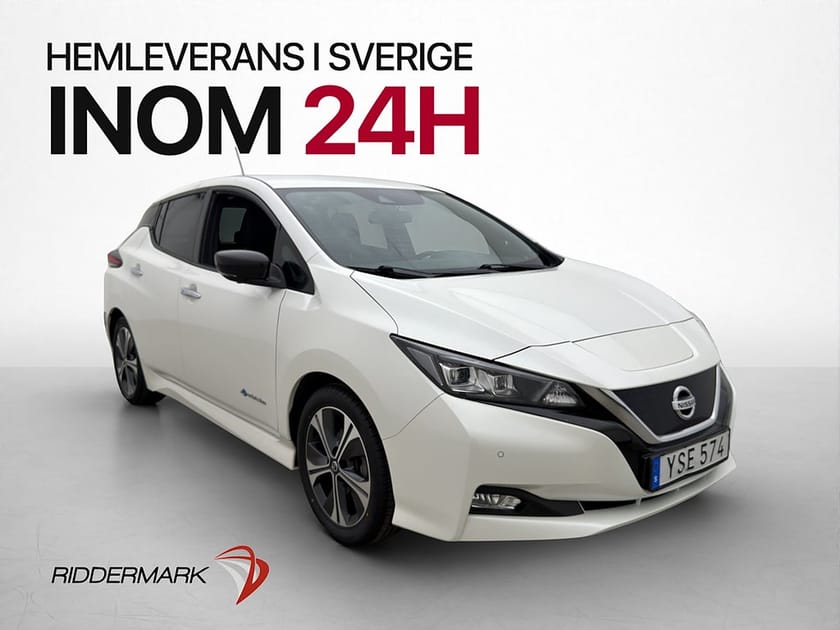 Bild 1 av Nissan Leaf 40 kWh 150hk Tekna BOSE 360-Kamera Navigation