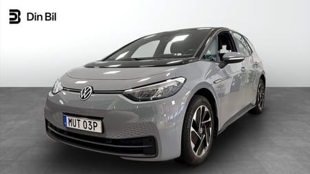 Volkswagen ID.3 Pro Performance 204hk Life sensorer/car-play/farthållare