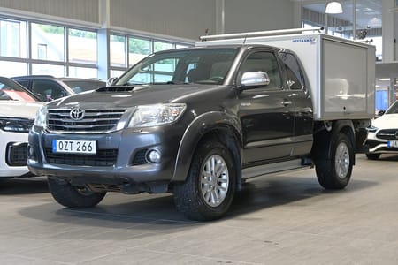 Toyota Hilux Extra Cab 2.5 4x4 Verkstadsskåp
