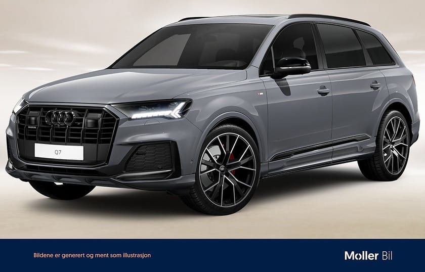 Bild 1 av Audi Q7 50 TDI quattro 7-Seater Q S LINE 286hk,B&O,Matrix,Drag