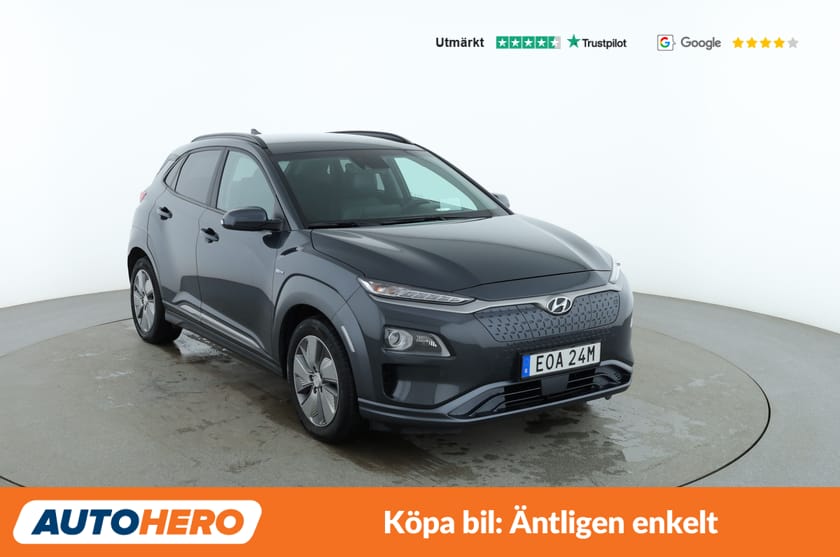 Bild 4 av Hyundai Kona Electric 64 kWh Premium / HUD, Helljusassistans