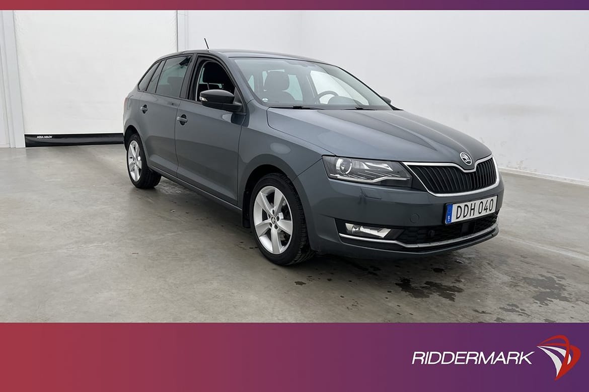 Škoda Rapid Spaceback 1.0 TSI Manuell, 110hk, 2018