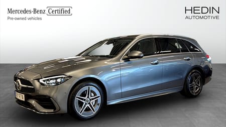 Mercedes-Benz C 300 T e AMG Kombi 313hk Läder Drag Värm Adaptiv