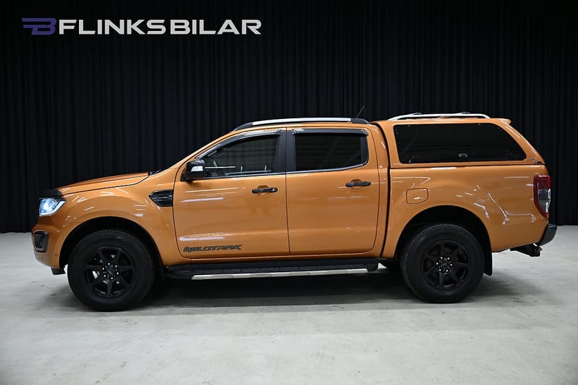 Bild 2 av Ford Ranger Dubbelhytt 213HK Automat|Wildtrack|Kåpa|Inredd|Dubbelgolv|SeUtr!