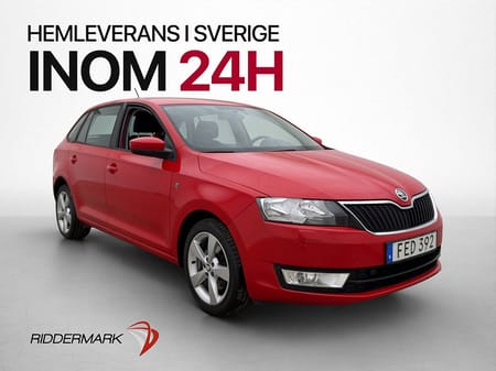 Škoda Rapid Spaceback Skoda 1.2 TSI 105hk M-Värmare Navi Bluetooth