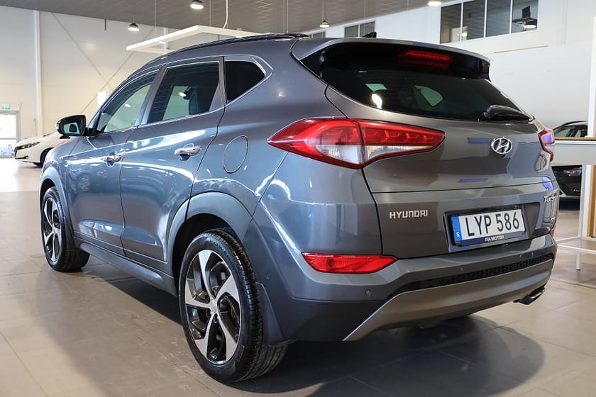 Bild 3 av Hyundai Tucson 1.6 T-GDI AWD AUT Pano Kamera Navi Läder