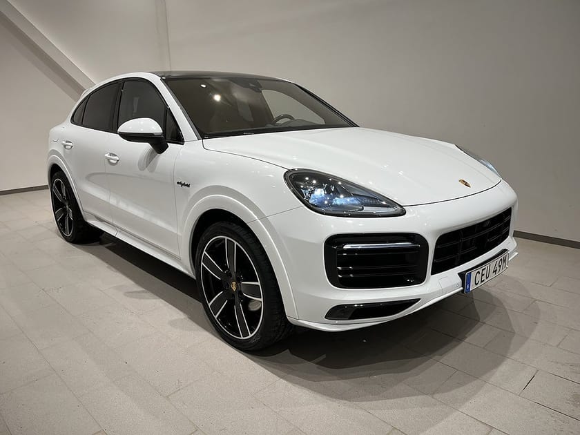 Bild 1 av Porsche Cayenne E-Hybrid Coupé PLATINUM EDITION Drag