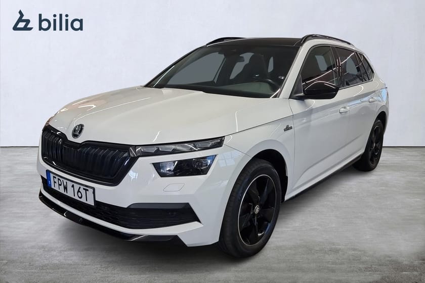 Bild 1 av Škoda Kamiq 1.0 TSI Monte Carlo Drag  Cockpit Backkamera