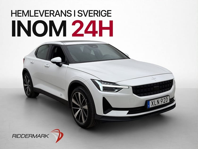 Bild 1 av Polestar 2 Standard Range Single Motor Plus Pano H/K Drag