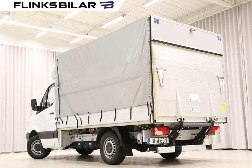 Bild 4 av Mercedes-Benz Sprinter 316 NGT Chassi Cab Automat Flak BG-Lyft 2569MIL Moms