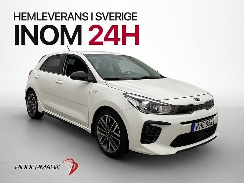 Bild 1 av Kia Rio 1.0 T-GDI 120hk GT-Line M&K-Värmare Kamera CarPlay