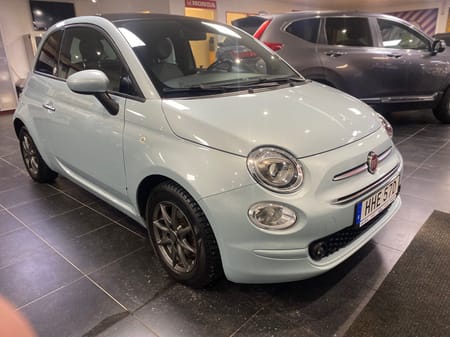 Fiat 500 Hybrid – Lounge, 2 ägare, vinterhjul