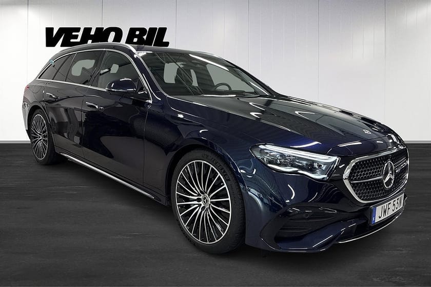 Bild 2 av Mercedes-Benz E 300 d e 4MATIC T E300 de de AMG Line, Drag, Minnespaket, Carplay