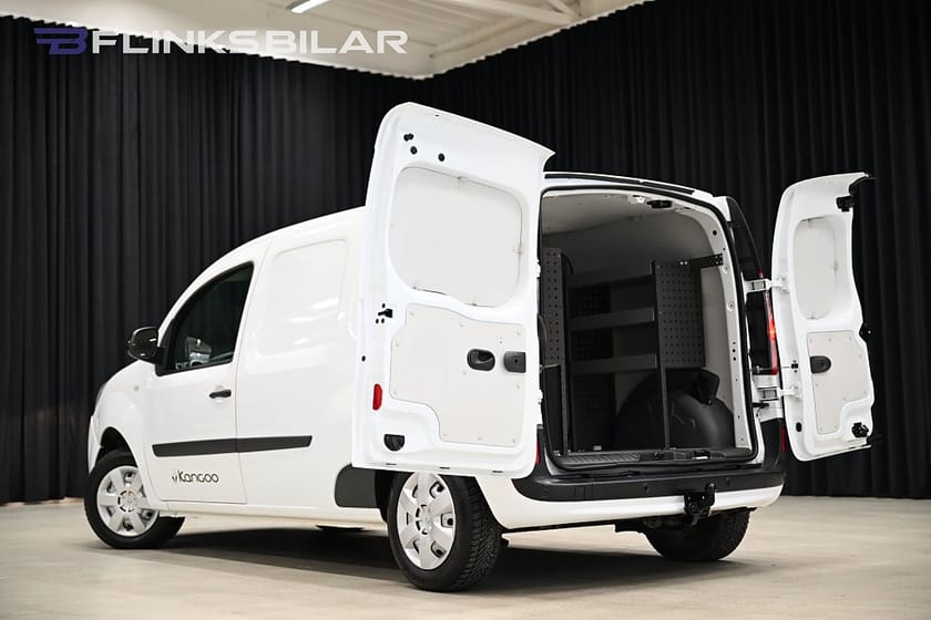 Bild 5 av Renault Kangoo Express Maxi 95HK Drag|Värmare|Inredd|GPS|Backkamera|Moms|SeUtr