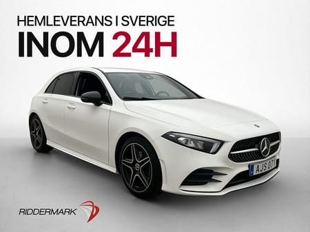 Mercedes-Benz A 200 A200 163hk AMG Line Night Kamera CarPlay