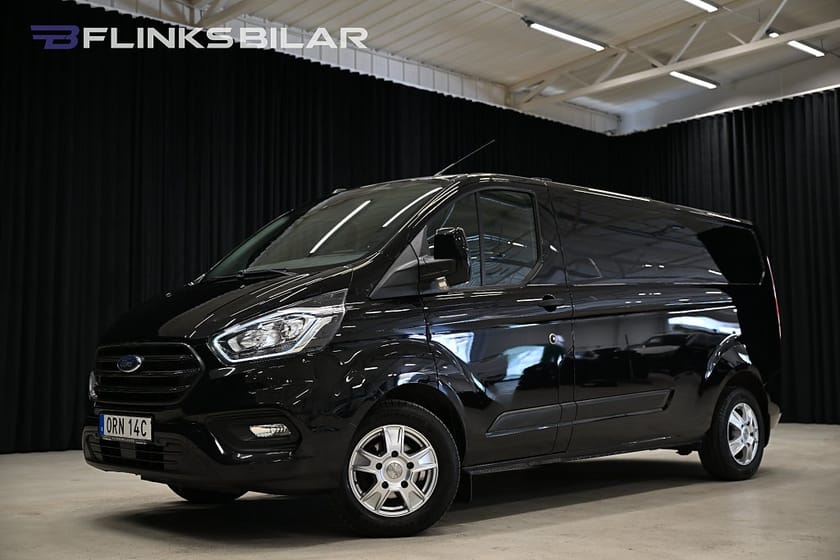 Bild 1 av Ford Transit Custom 300 130HK L2 Automat|Inredd|Drag|Värmare|Leasbar