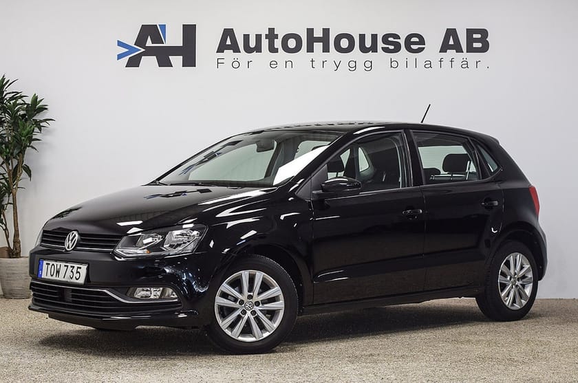 Bild 1 av Volkswagen Polo 5-dörrar 1.2 TSI 90HK Nyservad Garanti