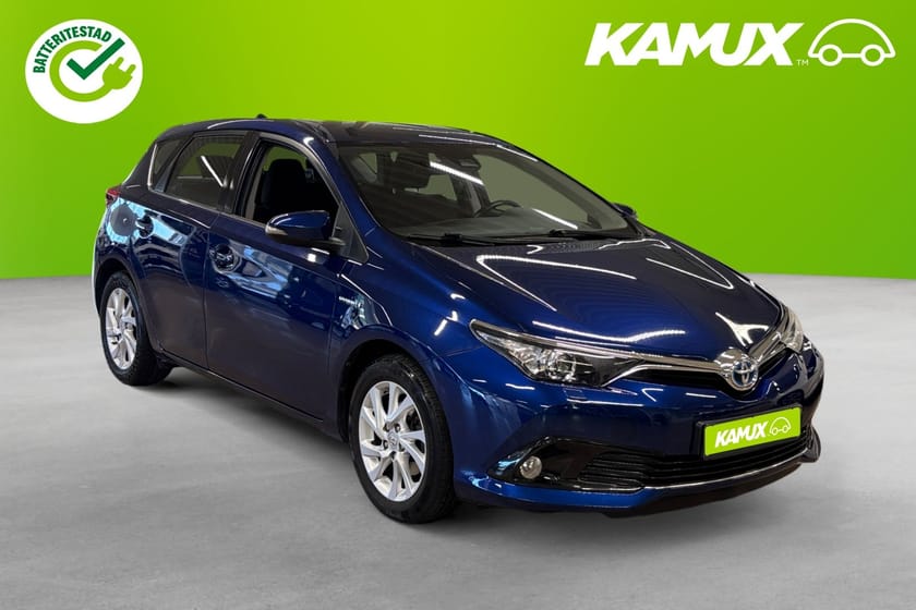 Bild 1 av Toyota Auris Hybrid e-CVT 136hk Active B-Kamera Nyservad