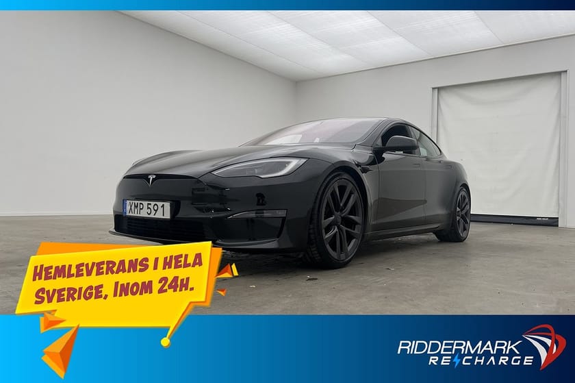 Bild 2 av Tesla Model S Plaid AP Drag Luftfjädring Yoke Sv.Såld MOMS