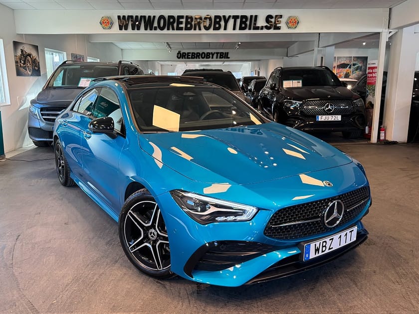 Bild 1 av Mercedes-Benz CLA 200 7G-DCT AMG Advanced Plus Pano Burmester SE SPEC