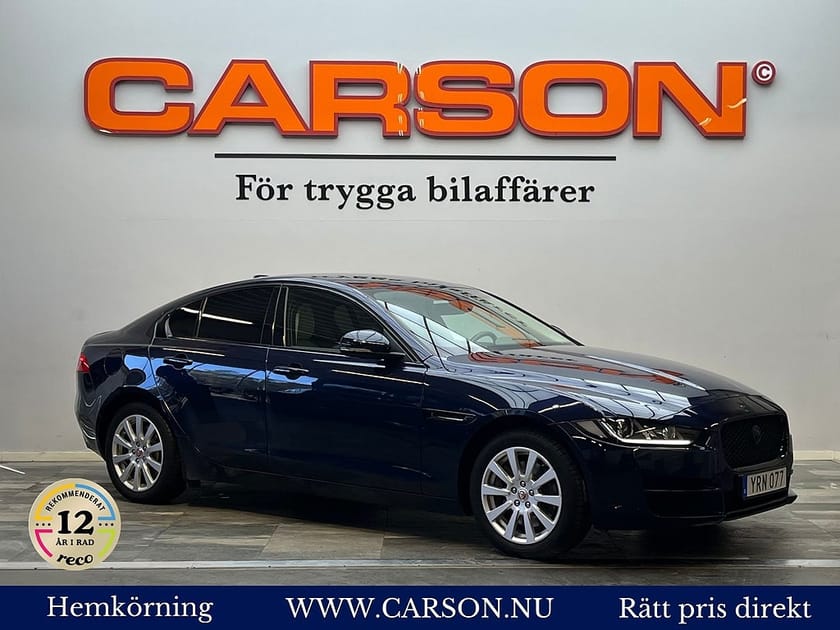 Bild 1 av Jaguar XE 20d AWD Meridian Navi Backkamera Värmare Drag