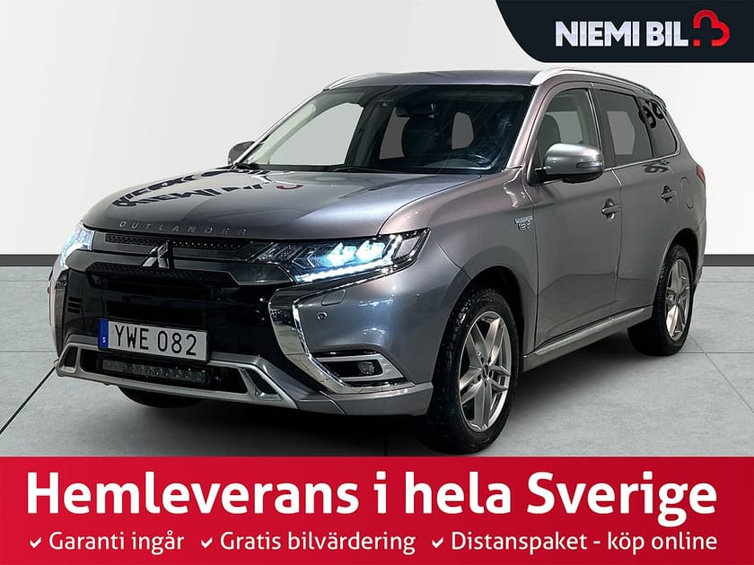 Bild 1 av Mitsubishi Outlander PHEV CVT Kamera Drag Rattvärme Mvärm LED-ramp SoV