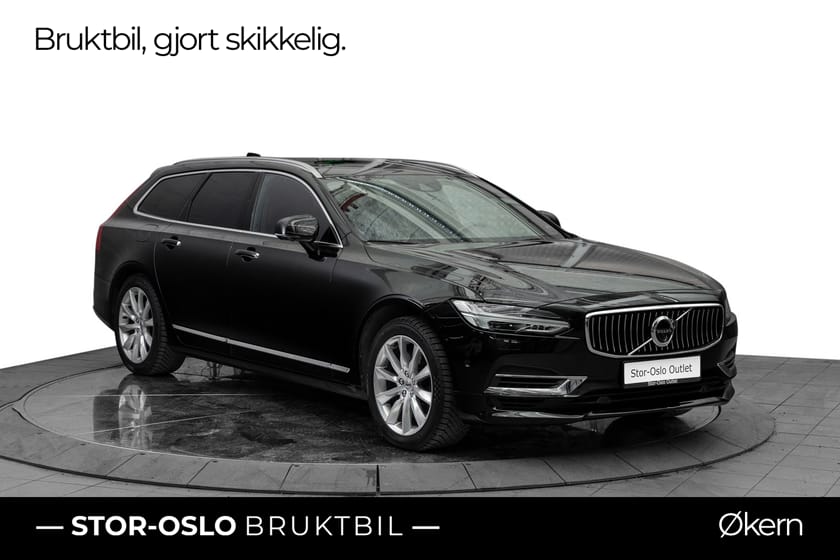 Bilde 1 av Volvo V90 T8 407HK AWD Head-up/360kamera/Krok/El.sete