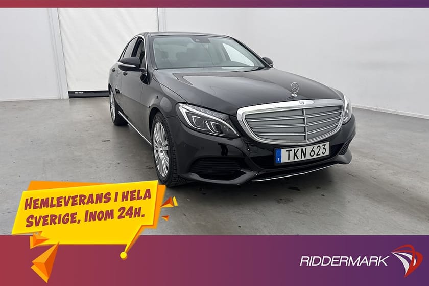 Bild 3 av Mercedes-Benz C 300 BlueTEC HYBRID 231hk Luxury Navi Sensorer Skinn