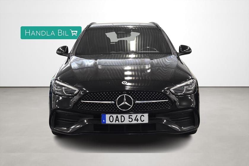 Bild 4 av Mercedes-Benz C 220 T d AMG-Line D-värm Burmester Skinn Rattv Dragkrok 200hk
