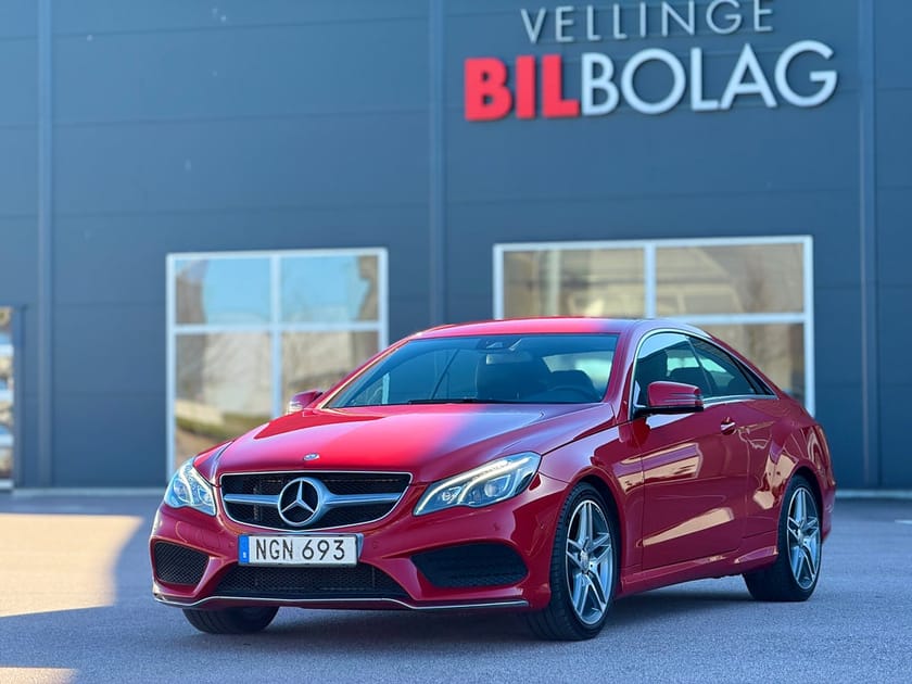 Bild 2 av Mercedes-Benz E 350 Coupé 7G-Tronic AMG B-Kamera Navi H/K Elstolar