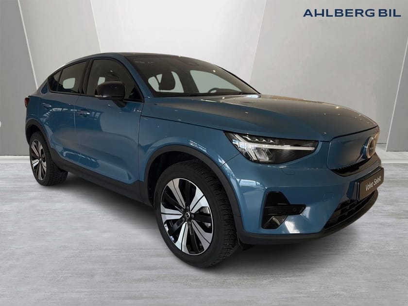 Bild 1 av Volvo C40 Recharge Single Motor ⚫ Core, BEGAGNADE VINTERHJUL INGÅR, Klimatpaket, Parkeringskamera Bak, Baklucka Elmanlvrerad, Google Maps