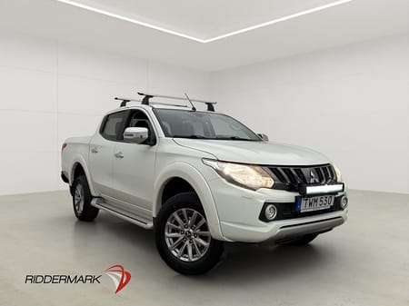Mitsubishi L200 Dubbelhytt 181hk 4WD Dragkrok B-Kamera Diff Skinn MOMS