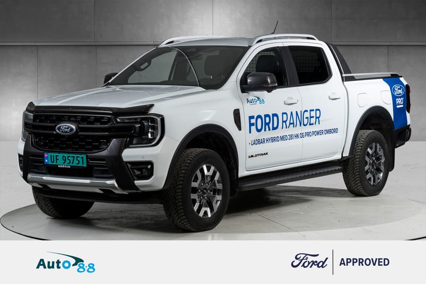 Bilde 1 av Ford Ranger PHEV KAMPANJE! | Double Cab Wildtrak 2,3 281HK | App.