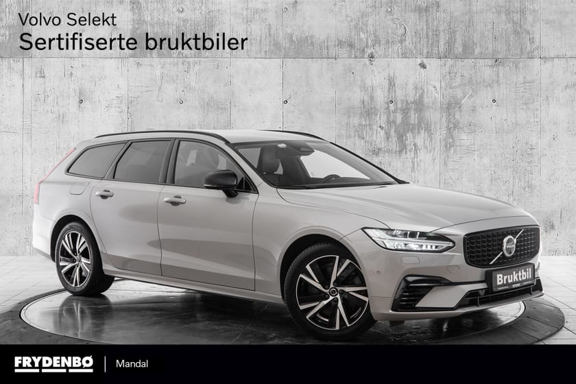 Bilde 1 av Volvo V90 Recharge T6 Plus Dark SEMI.EL.HF|LUFT|H&K|360|20"+