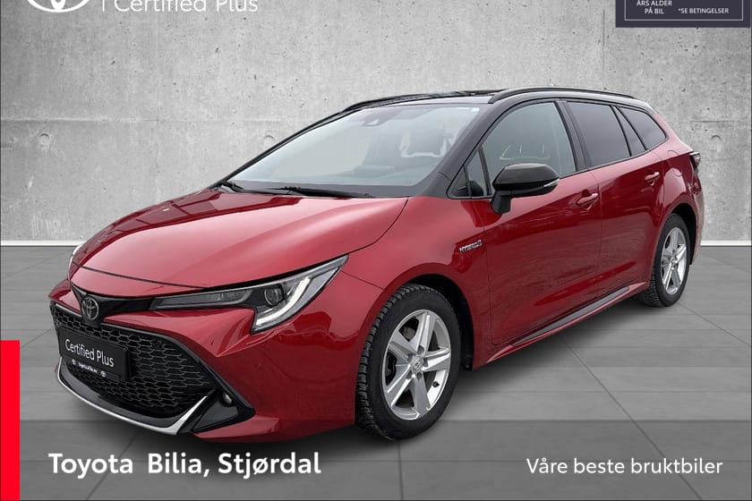 Bilde 1 av Toyota Corolla Touring Sports Hybrid 1.8 GR Sport stasjonsvogn, flott bil.