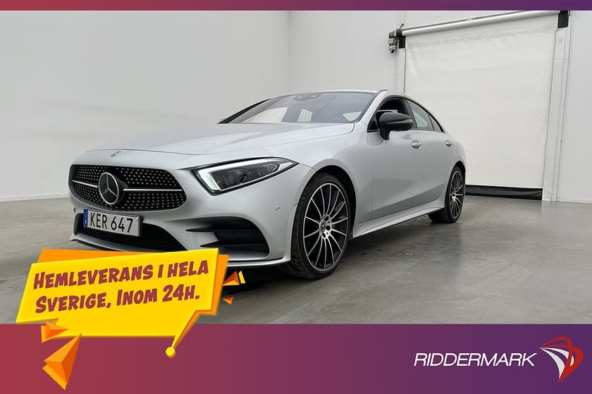 Bild 1 av Mercedes-Benz CLS 450 4MATIC 4M AMG Line Värmare Drag Lucka