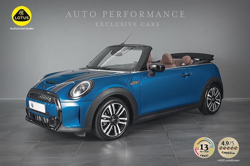 Bild 1 av MINI Cooper S Convertible Cab 178hk / Hemleverans /