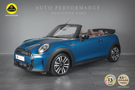 MINI Cooper S Convertible Cab 178hk / Hemleverans /