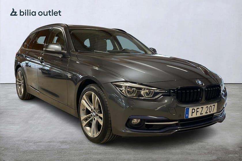 Bild 4 av BMW 320d xDrive Touring 320 Sportline Skinn / Navi / Kamera / Drag