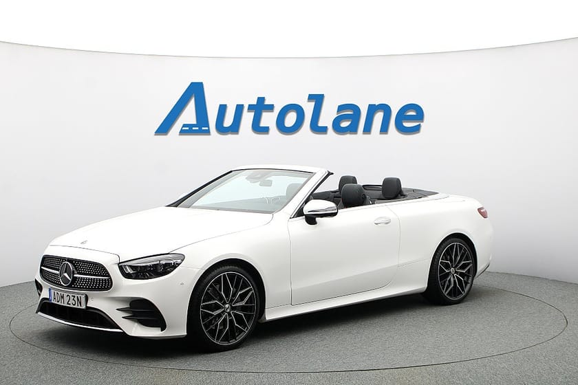 Bild 4 av Mercedes-Benz E 200 Cabriolet AMG 360°, GPS, WIDESCREEN-display 197hk