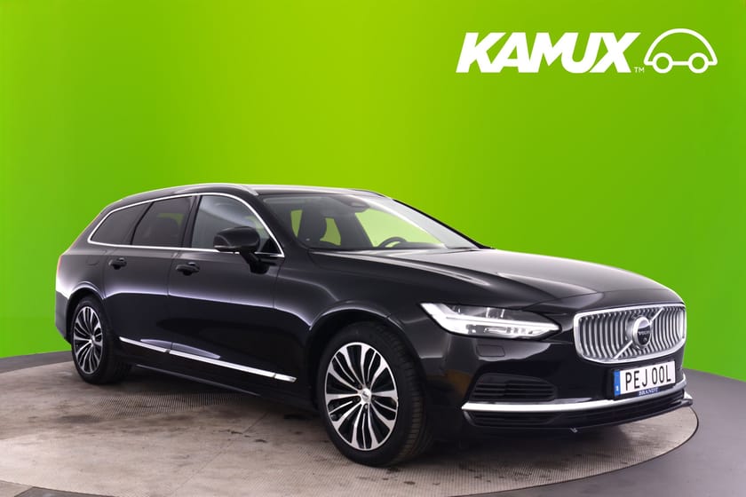 Bild 1 av Volvo V90 Recharge T6 AWD Core 360 Skinn Drag Elstol Navi CarPlay En ägare! Moms